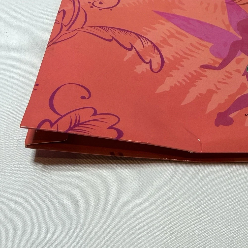 Rare VTG Disney Fairies Tinkerbell Folder Y2K‎ Unpunched Two Pocket Stationery